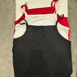 3 Old Navy Tops. Black White and Red